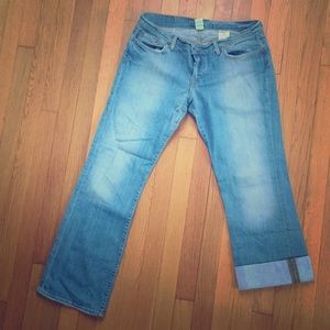 Lucky Brand cropped jeans